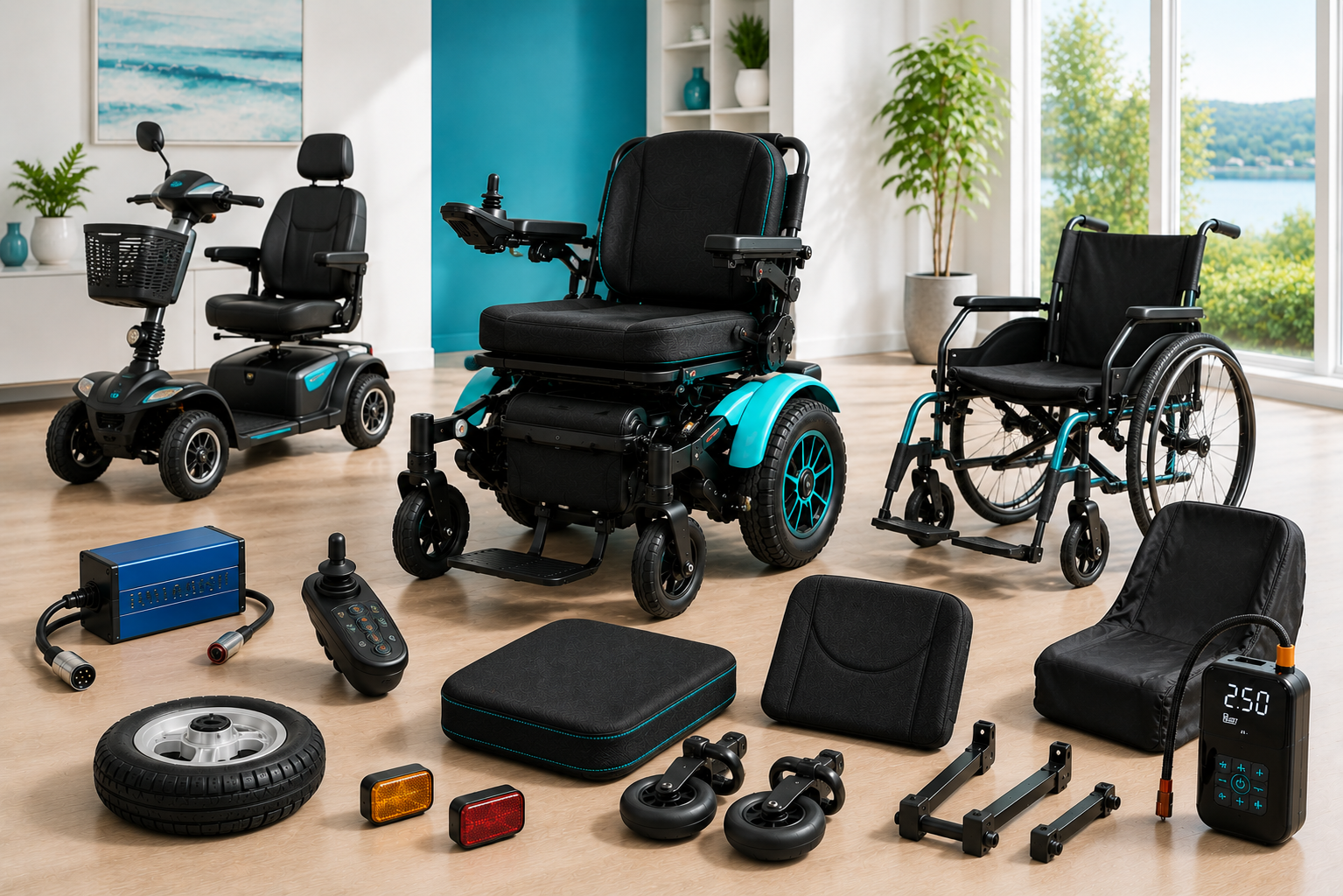 Fauteuil Roulant – Équipements