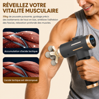 Pistolet de massage pour détendre les muscles et favoriser la récupération