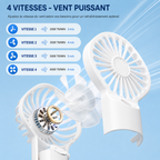 Mini Brumisateur Ventilateur Portable — Rafraîchissant & Hydratant ADAPT Mobilité
