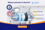 Siège élévateur de bain électrique pliable ADAPT MOBILITE