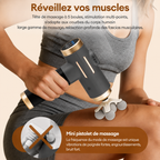 Pistolet de massage utilisé pour détendre les muscles après l’effort