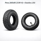 Pneu 260x85 (3.00-4) Fauteuil Roulant Électrique & Scooter PMR – Chambre à Air, Résistant ADAPT MOBILITE