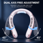 Ventilateur de Cou Rechargeable USB – Refroidissement Sans Pales ADAPT Mobilité