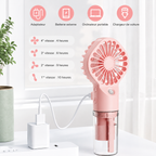 Mini Brumisateur Ventilateur Portable — Rafraîchissant & Hydratant ADAPT Mobilité