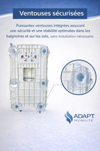 Siège élévateur de bain électrique pliable ADAPT MOBILITE