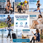 Chaussettes de compression pour le sport, le travail, les voyages et le quotidien