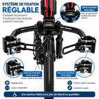Handbike électrique installé sur un fauteuil 