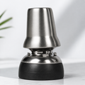Embout de canne en acier 22 mm avec base antidérapante