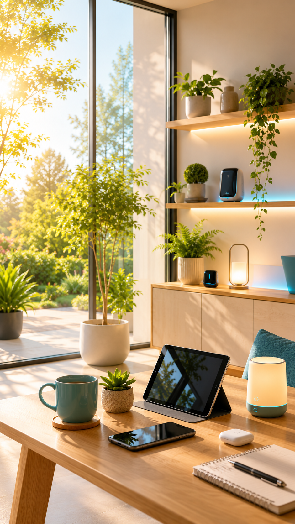 Intérieur moderne et lumineux — confort et autonomie au quotidien