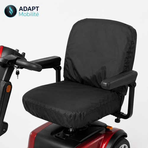 Housse de siège imperméable pour scooter PMR électrique