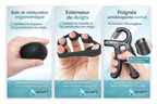 Extenseur de doigts pour améliorer la mobilité et la coordination de la main