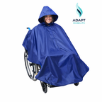 Poncho imperméable pour fauteuil roulant – Protection pluie universelle ADAPT MOBILITE