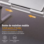Table de Lit pour Ordinateur Portable – Réglable, Inclinable et Pliable ADAPT Mobilité